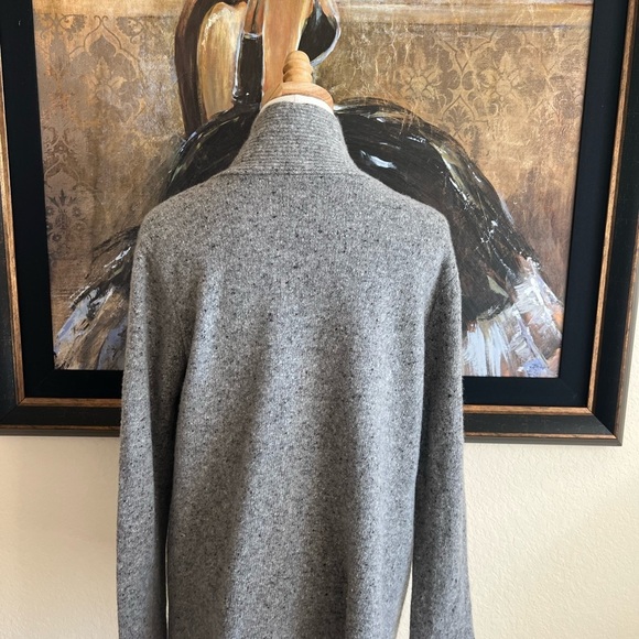 Neiman Marcus Wool & Cashmere Sweater Gray Size M - Picture 3 of 4